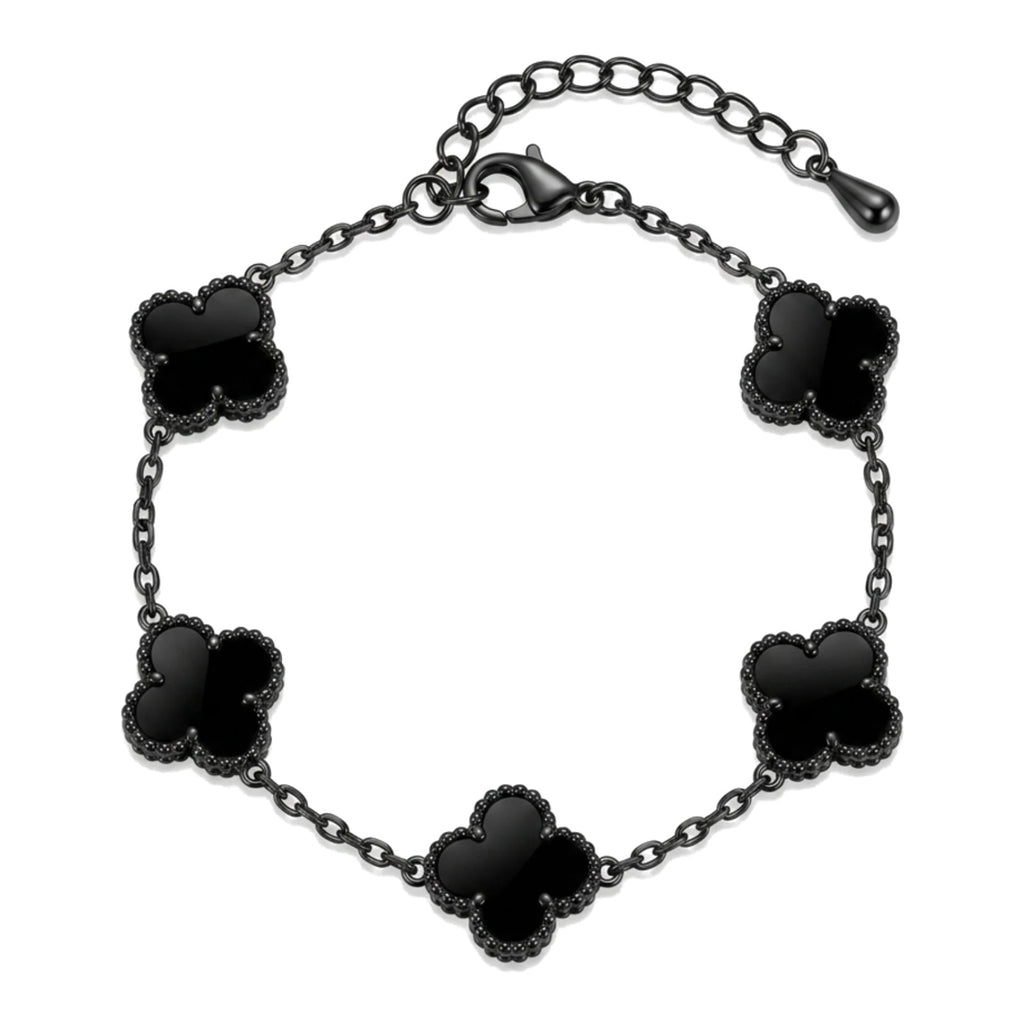 Pulsera Trèfle Signature negro total