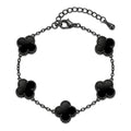 Pulsera Trèfle Signature negro total