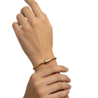 Conjunto de Tréboles de Cuatro Hojas de Colores (Collar, Pulsera y Pendientes) - 100% Acero Bañado en Oro 18K