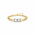 Black Clover Chain Bracelet - 100% 18K Gold Plated Steel