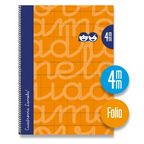 BLOC LAMELA FOLIO 80H TAPA FORRADA 4MM