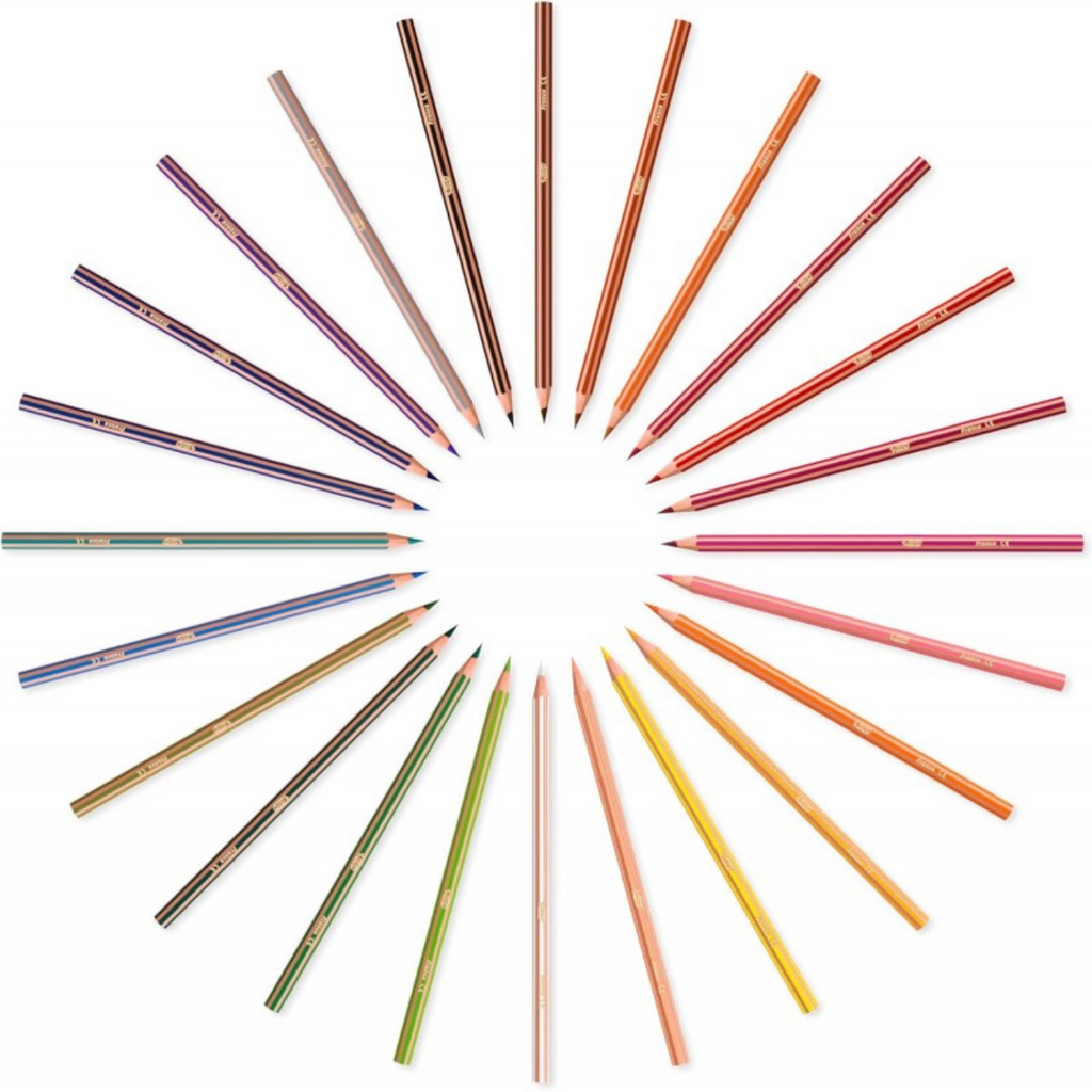 LAPIZ BIC STRIPES12 COLORES