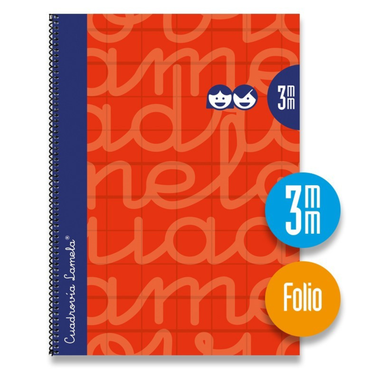 BLOC LAMELA FOLIO 80H TAPA FORRADA 3MM