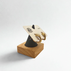 Pendientes de Aro Triple Banda 100% Acero Bañado en Oro 18K