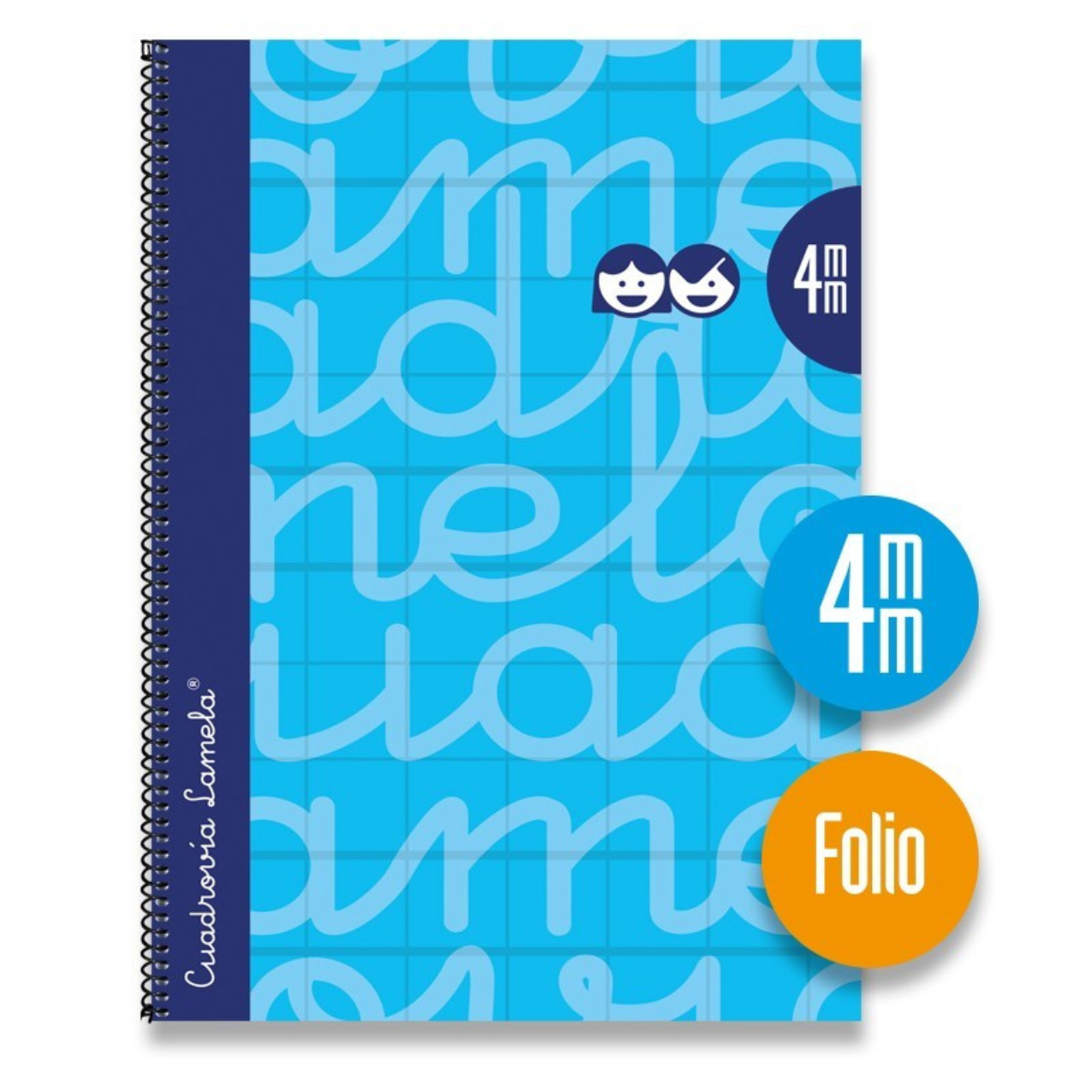 BLOC LAMELA FOLIO 80H TAPA FORRADA 4MM