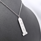 Collar de Cartucho Egipcio con Símbolos Grabados 100% Acero