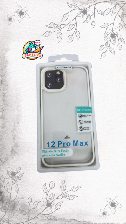 iPhone 12 Pro Max Funda Transparente