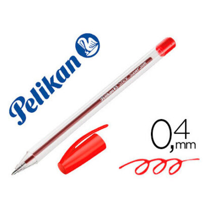 Pelikan Boligrafo Rojo