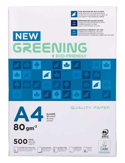 Greening Papel A4 80G 500 Hojas - Imagen 2